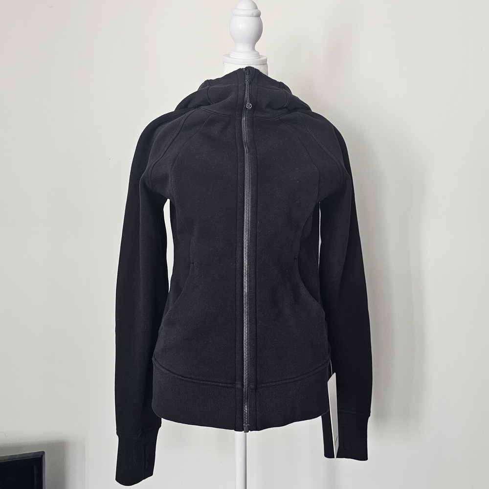 Lululemon Scuba Full-Zip Hoodie | size 6 | Black